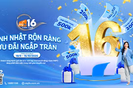 Mừng sinh nhật 16 năm – MyTV tặng đại tiệc ưu đãi “khủng”