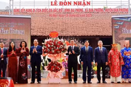 Đình Đại Phùng ở Hà Nội nhận Bằng xếp hạng di tích quốc gia đặc biệt
