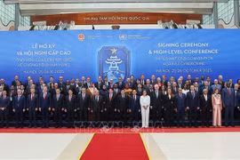 Lễ mở ký Công ước Hà Nội thành công tốt đẹp, khẳng định vai trò, uy tín của Việt Nam trên trường quốc tế