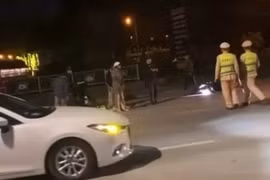 Nam thanh niên tông trọng thương cảnh sát giao thông