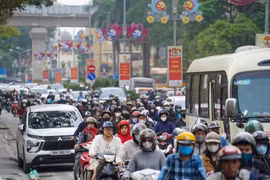Hà Nội: Cận cảnh tuyến đường ùn tắc mới