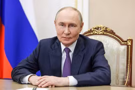 Tổng thống Vladimir Putin điện đàm với ông Kim Jong Un nhân kỷ niệm 80 năm ngày giải phóng Triều Tiên