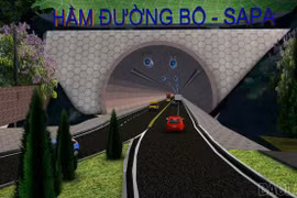 Làm đường hầm qua núi Hàm Rồng giải tỏa ách tắc giao thông vào Khu du lịch quốc gia Sa Pa