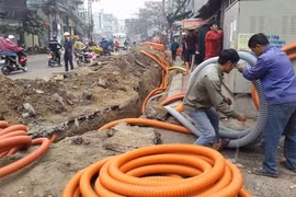 Hà Nội bổ sung hạ ngầm điện lực kết hợp cải tạo vỉa hè tại hàng loạt tuyến phố