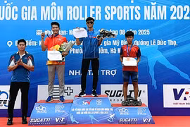 Đoàn Bắc Ninh đoạt 21 huy chương tại Giải vô địch Roller sports quốc gia