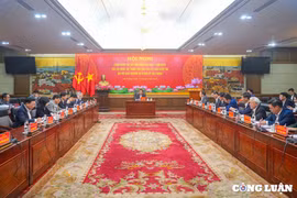 Thông qua Báo cáo kết quả kiểm tra của Bộ Chính trị đối với Ban Thường vụ Thành ủy Hải Phòng