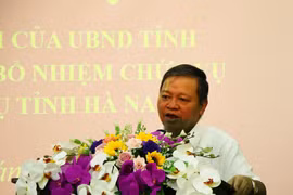 Kỷ luật cảnh cáo ông Nguyễn Xuân Đông, nguyên Chủ tịch UBND tỉnh Hà Nam