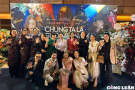Hoàng Thuỳ Linh ra mắt phim 'Chúng ta là người Việt Nam'
