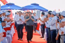 Thủ tướng Phạm Minh Chính dự lễ khánh thành đập dâng Phú Phong, tỉnh Bình Định