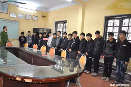 Hải Dương: Khởi tố 16 đối tượng gây rối trật tự công cộng