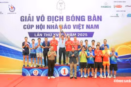 Bế mạc Giải vô địch bóng bàn Cúp Hội Nhà báo Việt Nam 2025: Ngày hội thể thao lớn và giàu tính kết nối của người làm báo