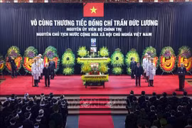 Cử hành trọng thể Lễ truy điệu nguyên Chủ tịch nước Trần Đức Lương