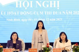 Cụm thi đua Hội LHPN Việt Nam các tỉnh trung du và đồng bằng sông Hồng tổng kết hoạt động năm 2025