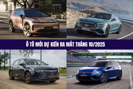 Thêm loạt ô tô mới ra mắt khách Việt ngay trong tháng 10