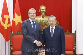 Tổng Bí thư Tô Lâm tiếp Giám đốc Tập đoàn A.P.Moller - Maersk