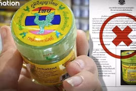 Bác sĩ cảnh báo dầu hít Hong Thai nhiễm khuẩn có thể gây liệt cơ, tử vong
