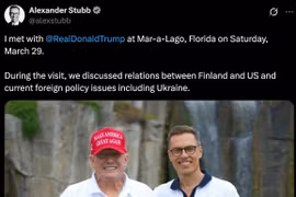 Tổng thống Phần Lan bất ngờ thăm Mỹ, tăng cường quan hệ với ông Trump