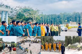 PV GAS CA MAU đạt giải Nhất cuộc thi Phòng cháy chữa cháy rừng năm 2025