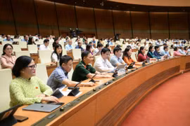 Ngày 25/6, Quốc hội biểu quyết thông qua Luật Đấu thầu sửa đổi