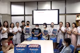 'Ước Mơ Xanh' tiếp thêm động lực cho bệnh nhi ung thư tại Bệnh viện Bạch Mai