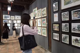 Khám phá không gian nghệ thuật Hội làng nghệ 'Đa sắc'