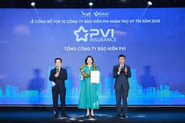 Bảo hiểm PVI chinh phục loạt giải thưởng uy tín
