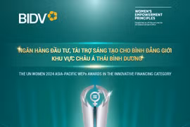BIDV nhận giải “Đầu tư, tài trợ sáng tạo cho bình đẳng giới” khu vực châu Á - Thái Bình Dương