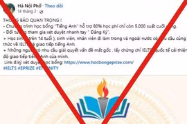 Bộ Giáo dục và Đào tạo cảnh báo lừa đảo liên quan đến học bổng du học