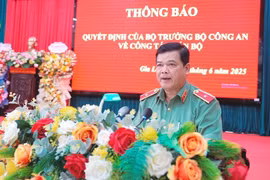 Giám đốc Công an tỉnh Gia Lai và 15 lãnh đạo cấp phòng nghỉ công tác