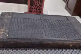 Lưu trữ mộc bản triều Nguyễn bằng công nghệ AI