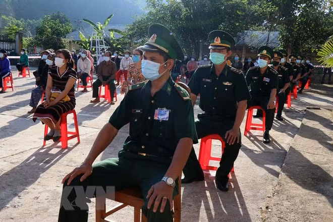 Công tác phòng chống dịch COVID-19 được đảm bảo. Ảnh: TTXVN