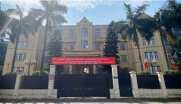 Trụ sở Công an quận Tây Hồ.
