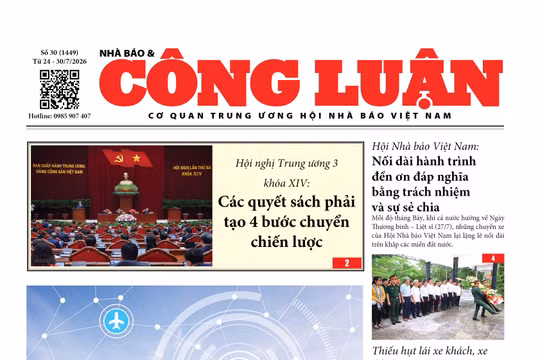 Nhà báo và Công luận Số 30-2026