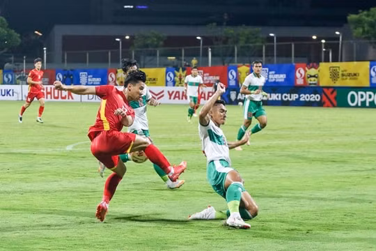 Tuyển Việt Nam bị Indonesia cầm hòa tại AFF Cup 2020