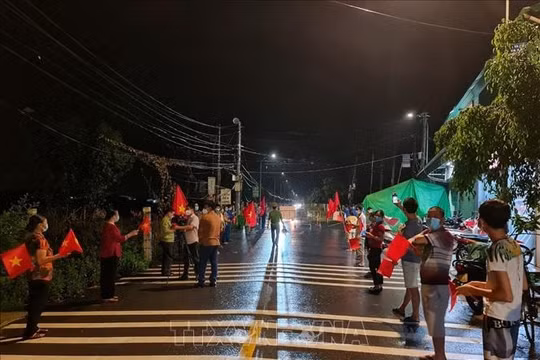 Bắc Ninh: Kết thúc phong toả 3 thôn đầu tiên của tâm dịch huyện Thuận Thành