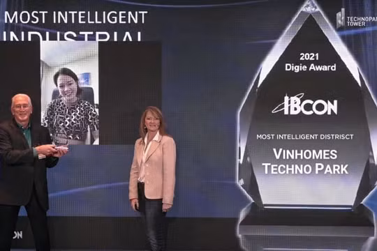 TechnoPark Tower được vinh danh “Trung tâm thông minh nhất” tại giải thưởng danh giá IBcon Digie Awards