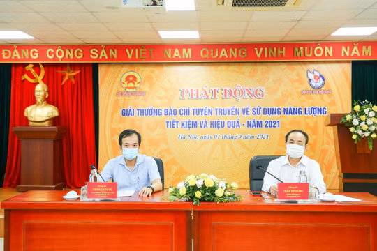 Chính thức phát động “Giải báo chí tuyên truyền về sử dụng năng lượng tiết kiệm và hiệu quả” năm 2021