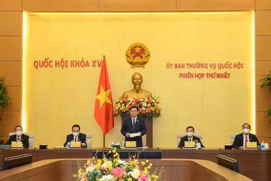 Ủy ban Thường vụ Quốc hội cho ý kiến về việc chuẩn bị Kỳ họp thứ 2, Quốc hội khóa XV