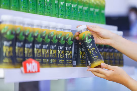 Tập đoàn TH ra mắt bộ sản phẩm Trà tự nhiên TH true TEA