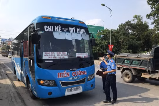 Hà Nội: Tập trung xử lý vi phạm phòng chống dịch COVID-19 trong hoạt động vận tải