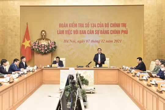 Chính phủ quyết tâm thực hiện tốt 3 đột phá chiến lược theo Nghị quyết Đại hội XIII của Đảng