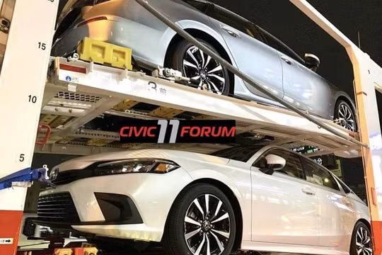 Honda Civic 2022 lộ hình ảnh thực tế