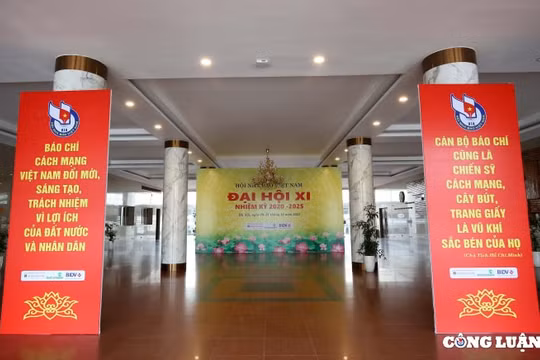 Ngày mai (31/12), diễn ra phiên chính thức Đại hội đại biểu toàn quốc Hội Nhà báo Việt Nam lần thứ XI