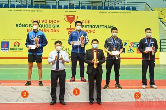Giải vô địch Bóng bàn Quốc gia Báo Nhân Dân lần thứ 39 ghi nhận nhiều tiến bộ về kỹ năng, chiến thuật