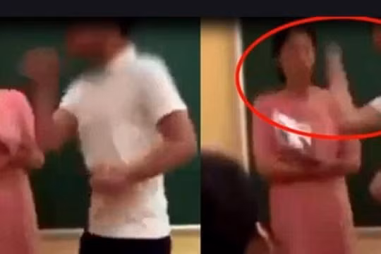 Bộ Giáo dục và Đào tạo nói gì về clip “học sinh tát giáo viên”?