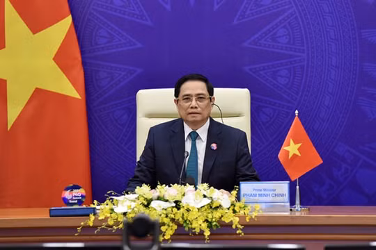 Thủ tướng Phạm Minh Chính tham dự cuộc họp chính thức riêng về an ninh biển
