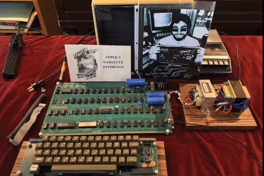Một "bo mạch chủ" được Steve Jobs thiết kế có thể được bán với giá hơn 10 tỷ đồng