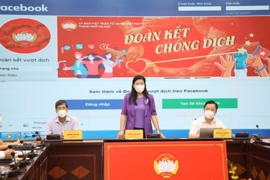 Hà Nội: Ra mắt Fanpage: “Đoàn kết chống dịch” và Hotline hỗ trợ các hoàn cảnh khó khăn