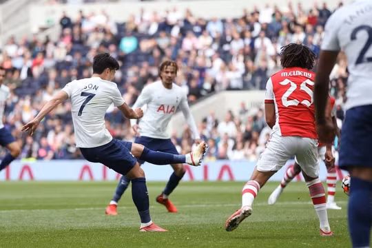 Son Heung-min ghi bàn giúp Tottenham đánh bại Arsenal