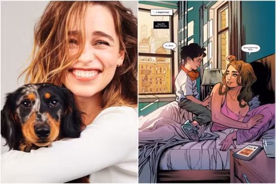'Mẹ rồng' Emilia Clarke viết truyện tranh siêu anh hùng